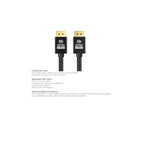 ディスプレイポートケーブル 2.1