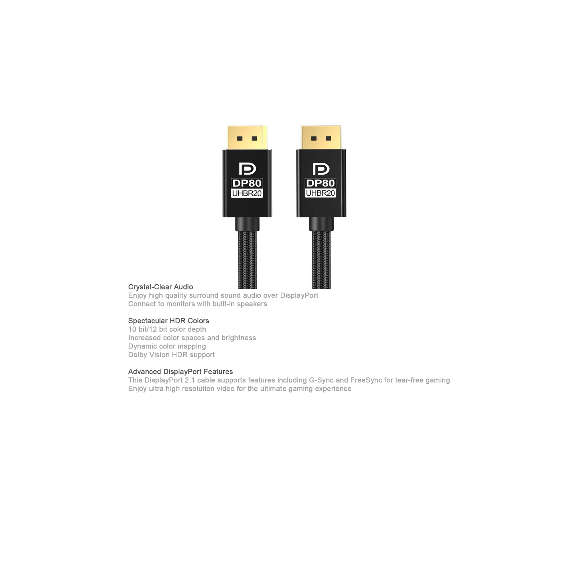 DisplayPort Cable 2.1