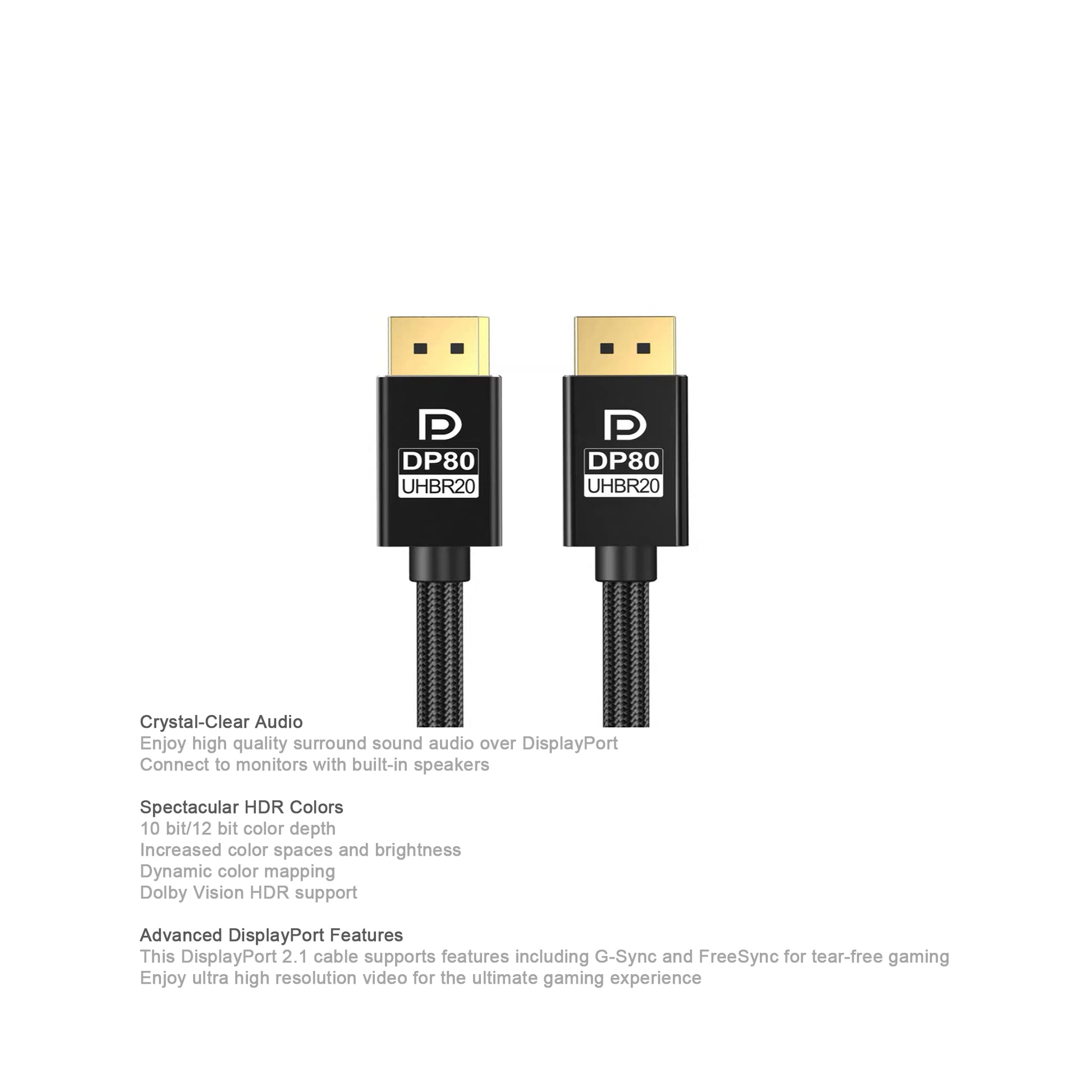 DisplayPort Cable 2.1