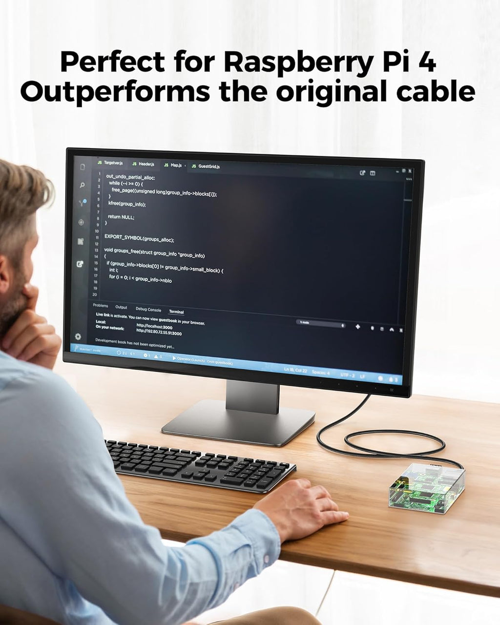 8K 4K Micro HDMI to HDMI Cable