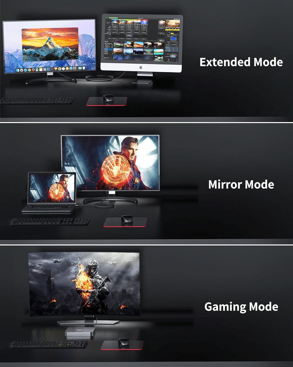 USB C to DisplayPort 1.4 Cable