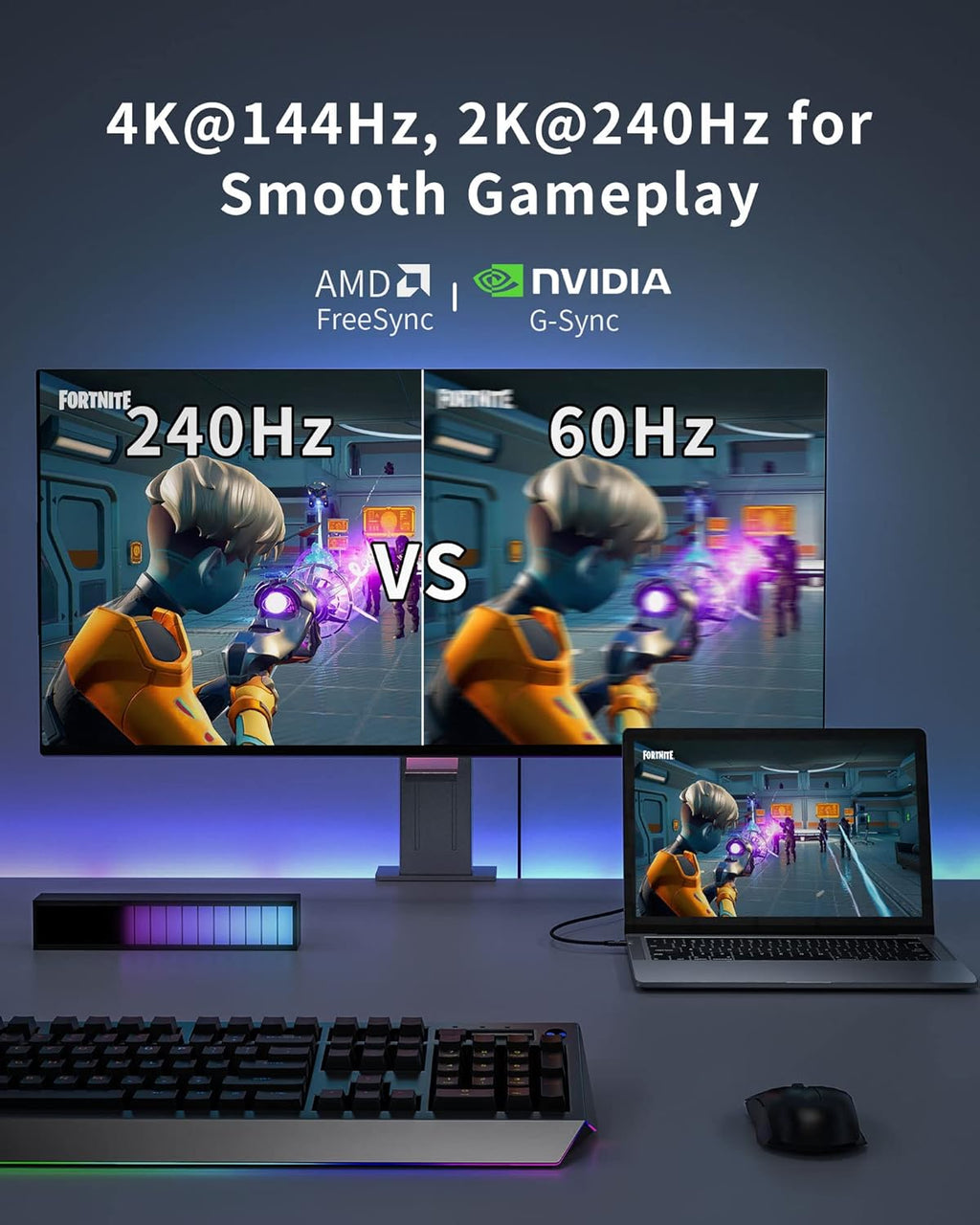 8K Mini DisplayPort to DisplayPort 1.4 Cable