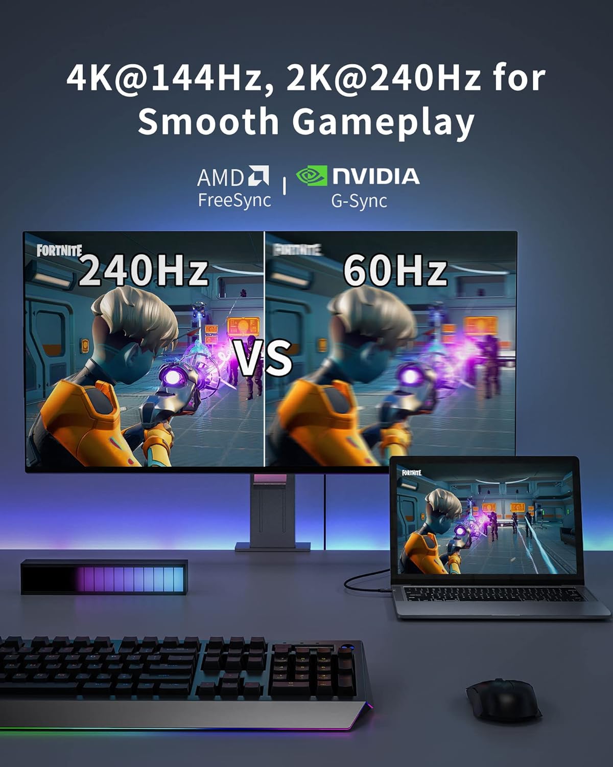 8K Mini DisplayPort to DisplayPort 1.4 Cable