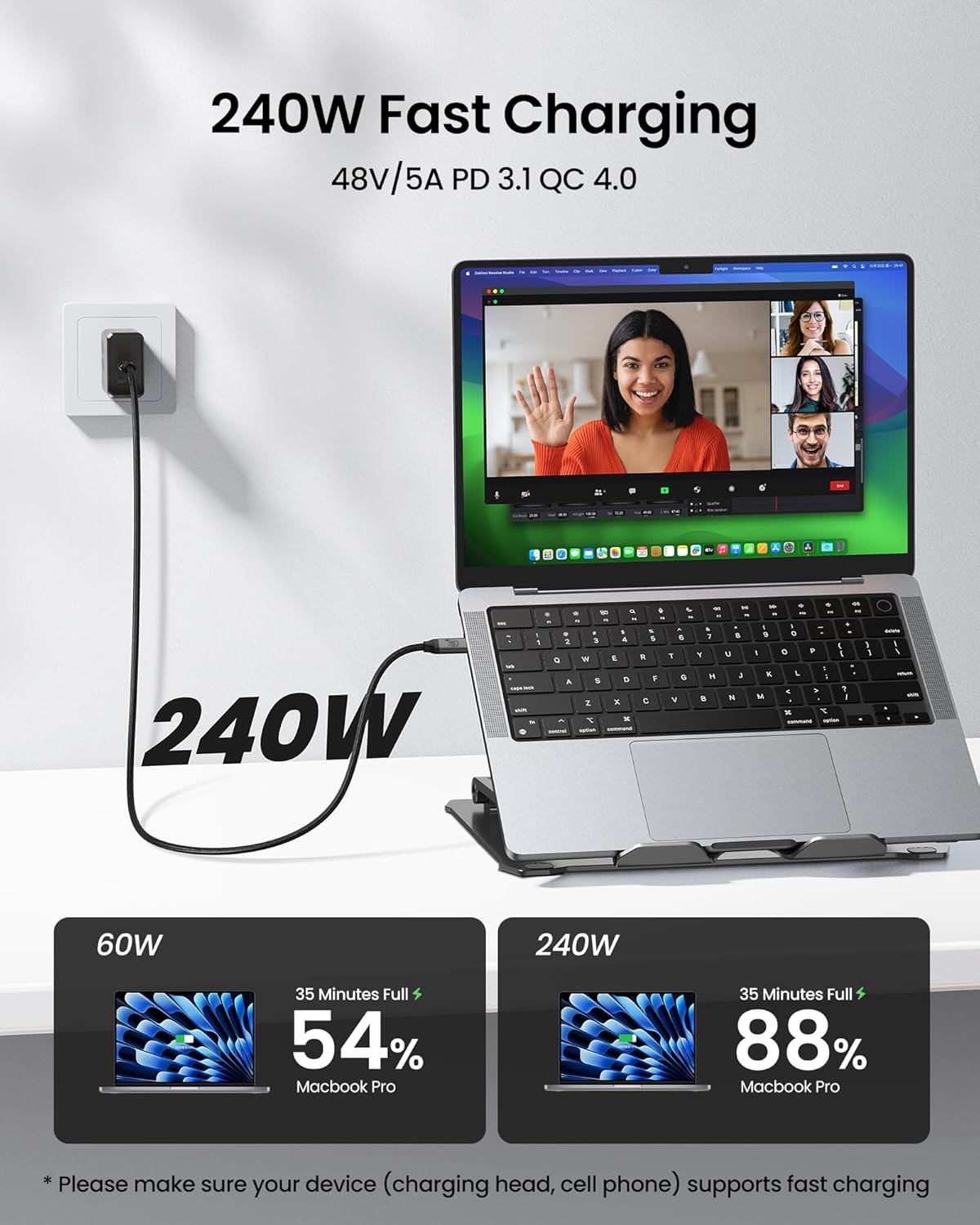 USB C Monitor Display Cable