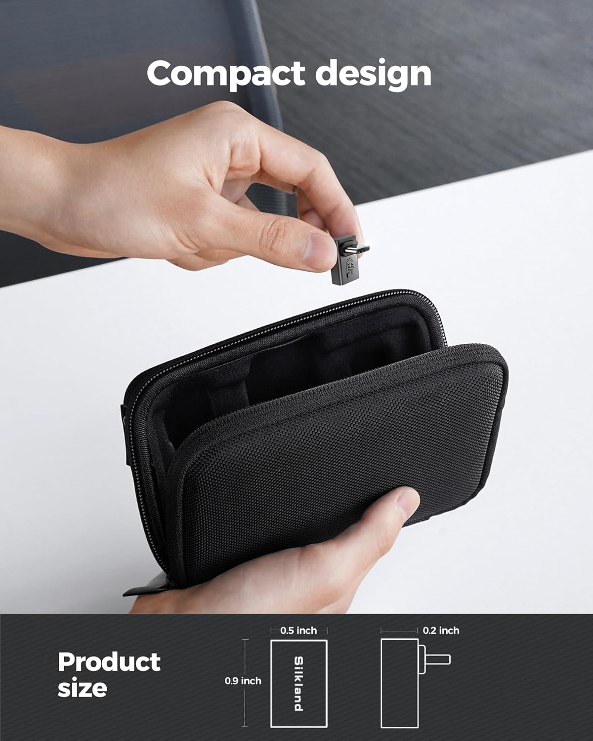 USB C 90 Degree Right Angle Adapter 2 Pack