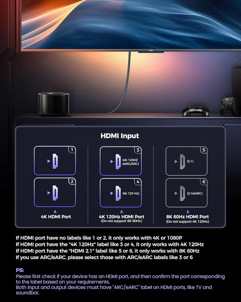 Certified HDMI 2.1 Cable