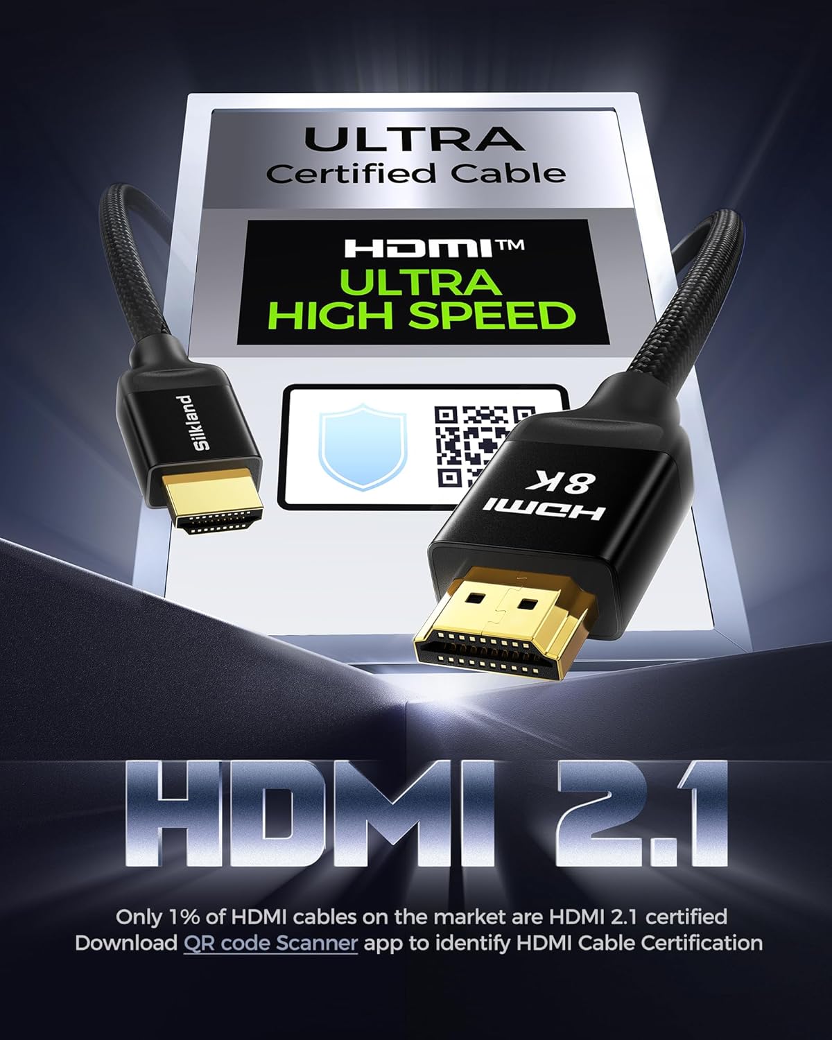 Certified HDMI 2.1 Cable