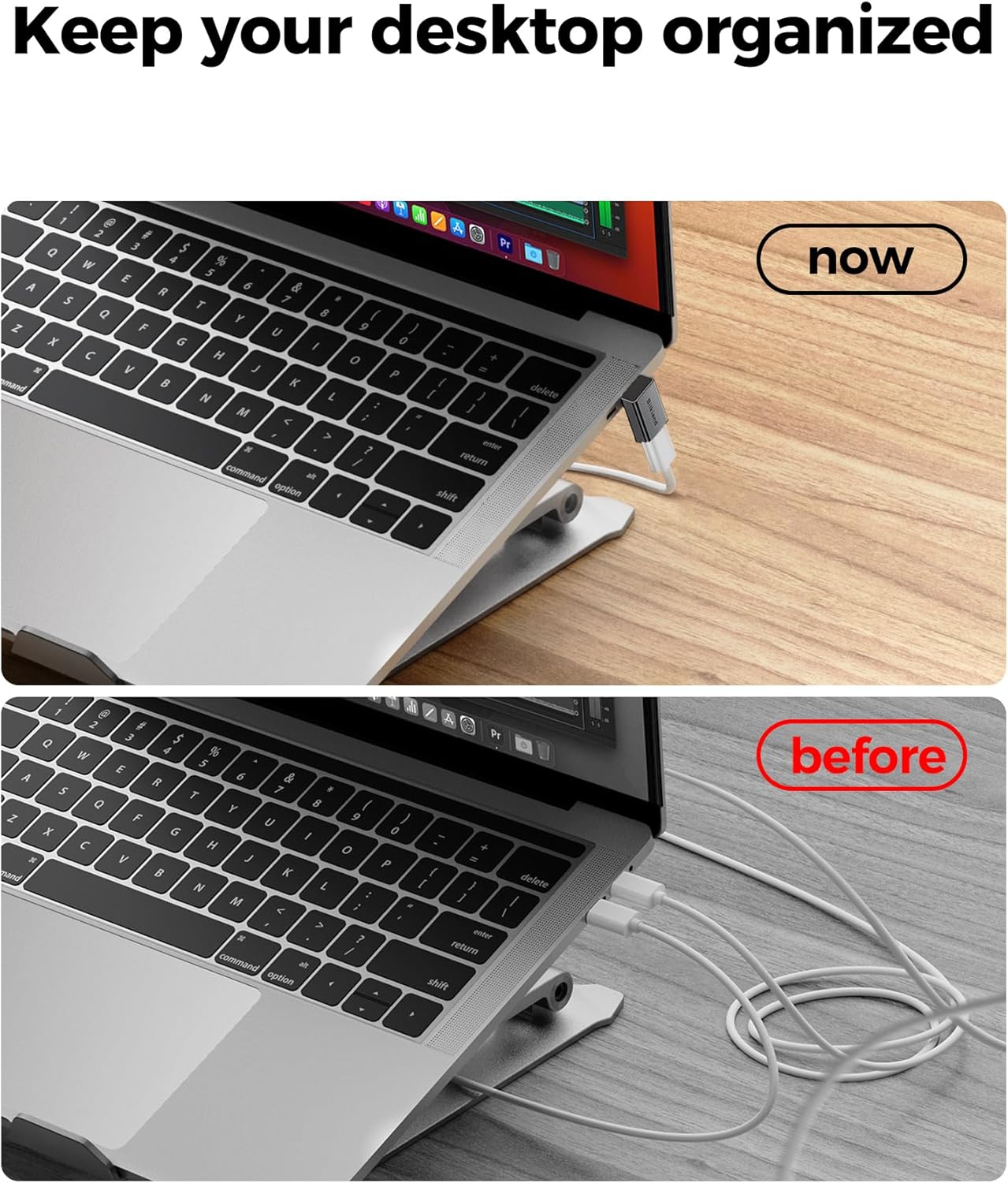 USB C 90 Degree Right Angle Adapter 2 Pack