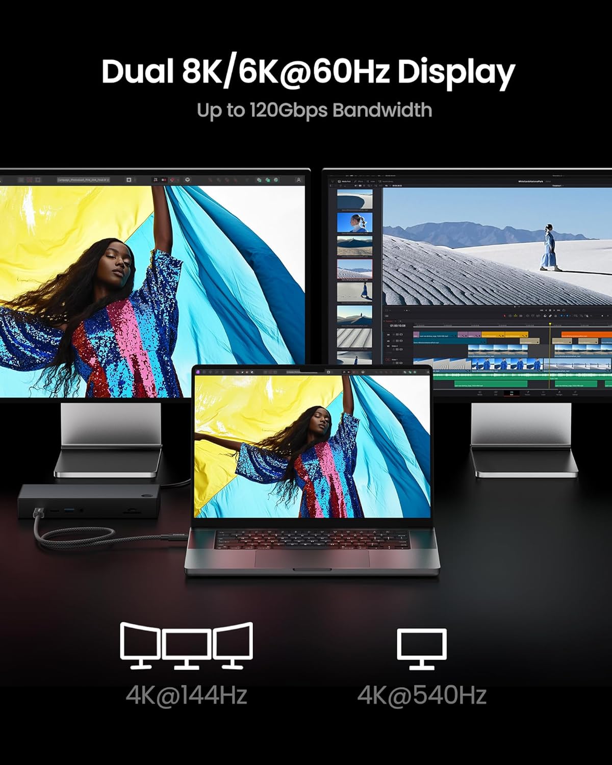 Intel Certified Thunderbolt 5 Cable 80Gbps