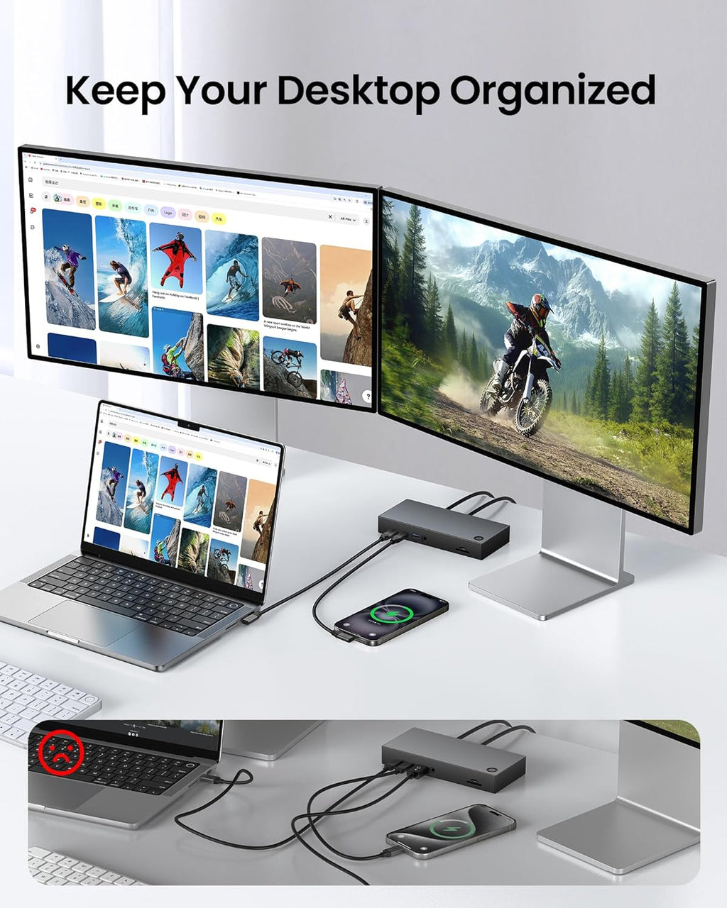 USB C 3.2 Gen 2x2 Cable Right Angle